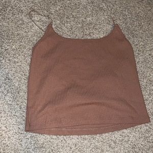 Women’s Mocha Fashion Nova Tank Top Size S